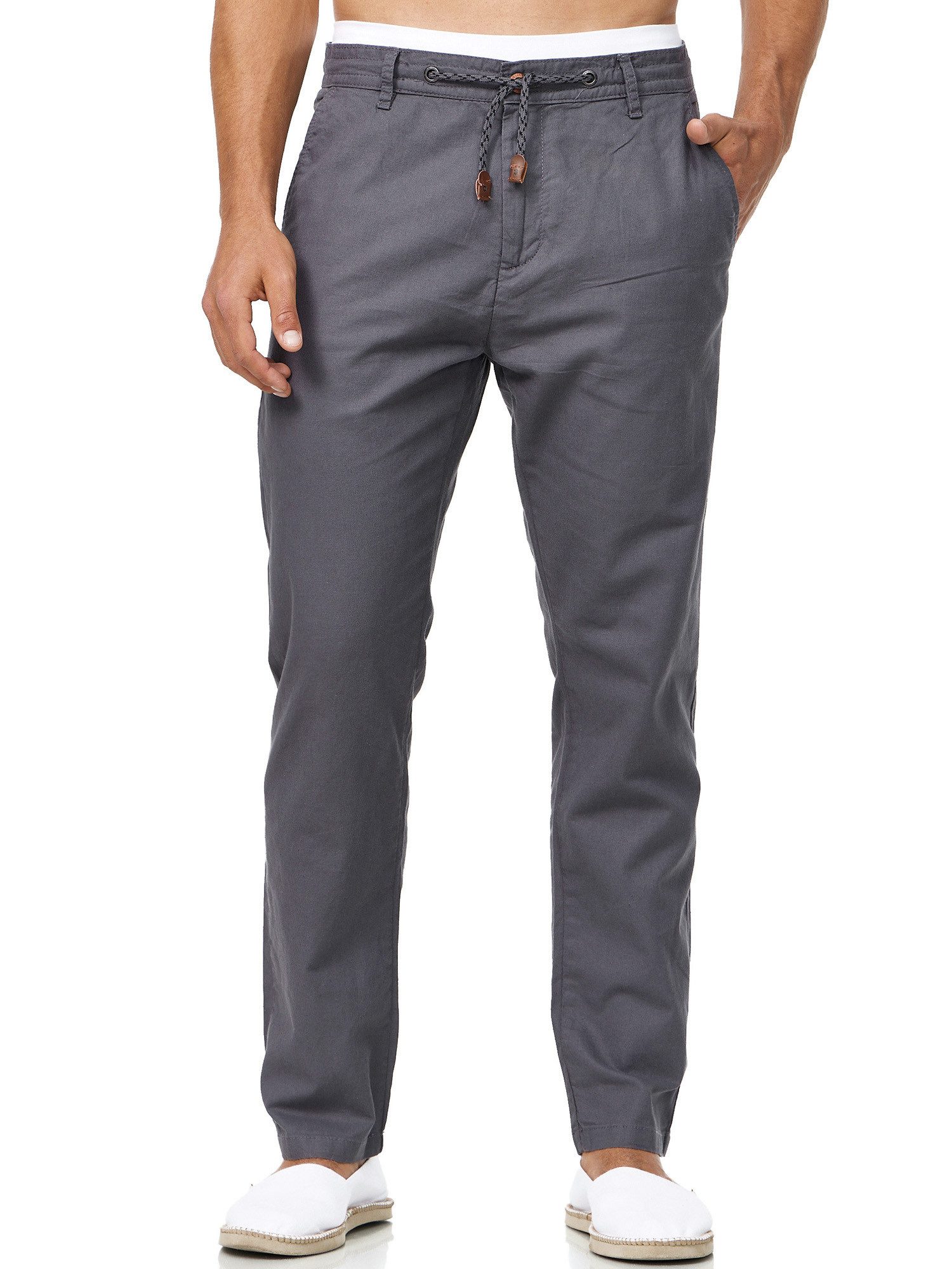 Indicode Leinenhose Veneto leichte Sommerhose mit günstig online kaufen
