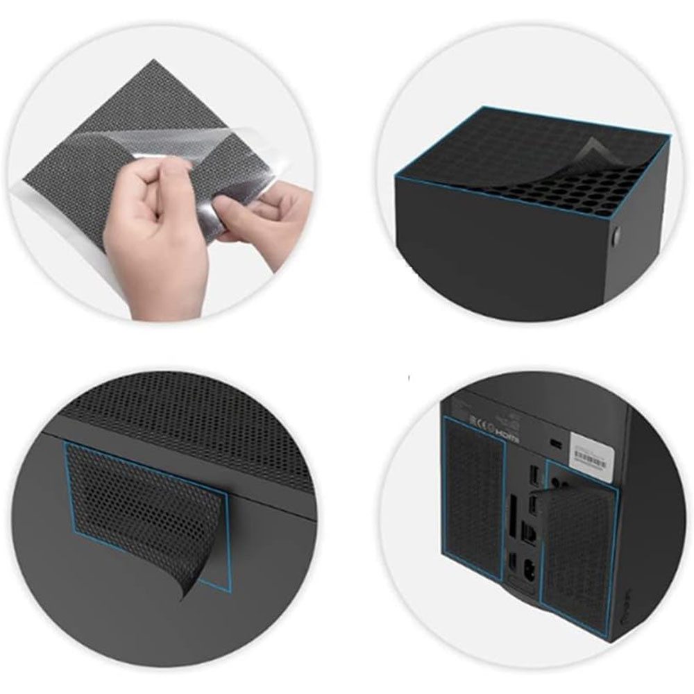 TUWENA Staubdichte Abdeckung die für Xbox Series X-Konsole Controller