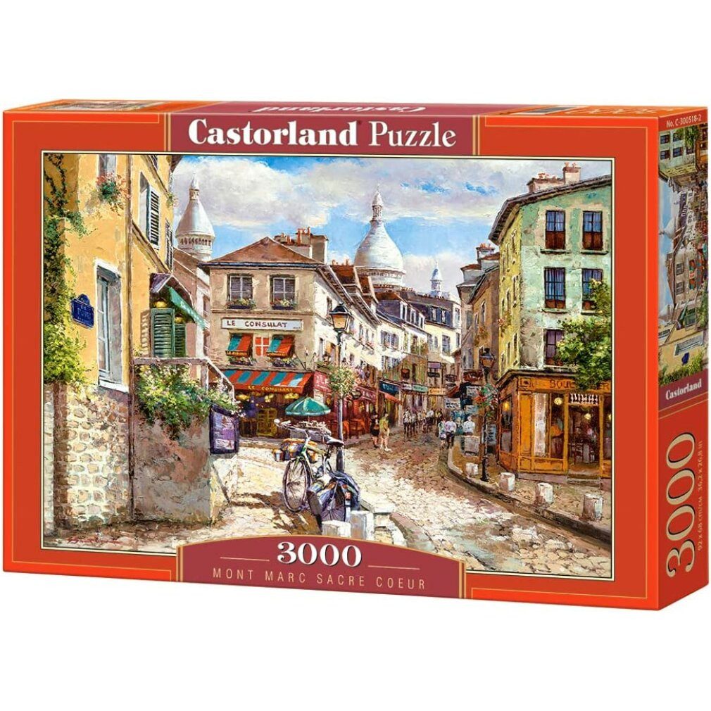 Castorland Puzzle Puzzle Mont Marc Sacre Coeur 3000 Teile, Puzzleteile