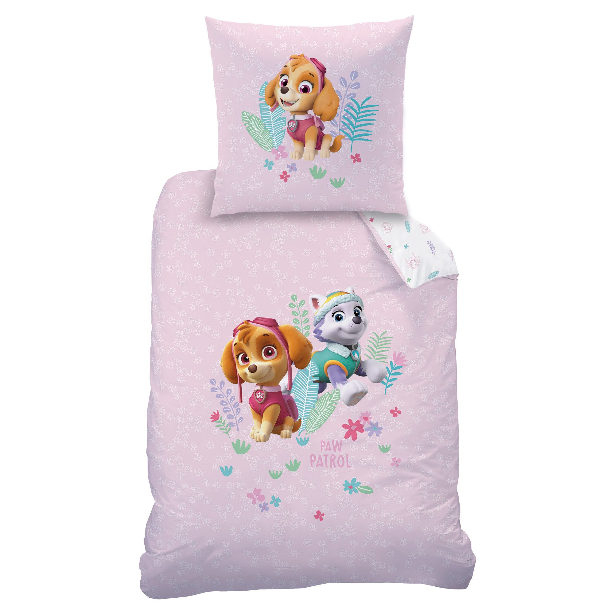 MTOnlinehandel Kinderbettwäsche Paw Patrol Biber/ Flanell günstig online kaufen