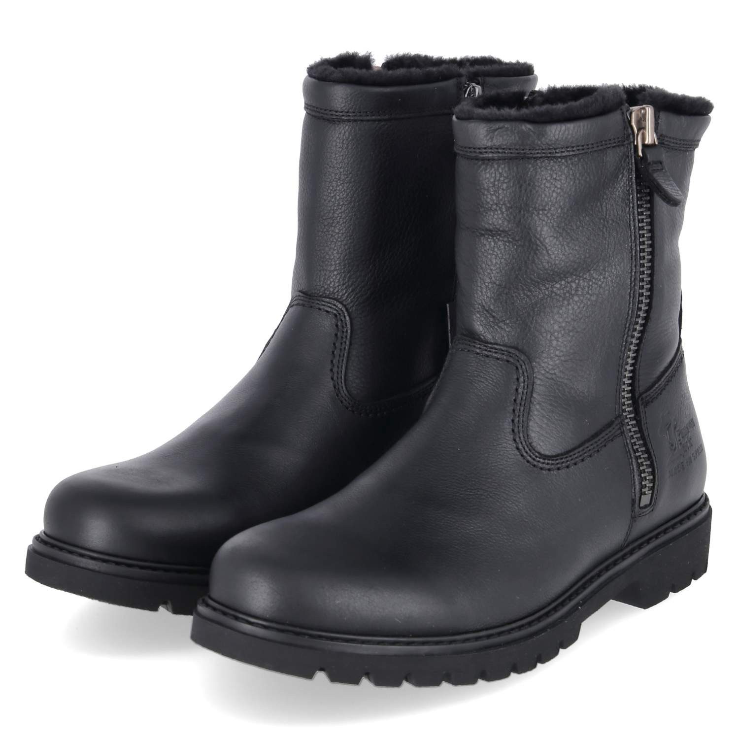 Panama Jack Panama Jack Winterstiefel Faruk C4 Herren Glattleder black Schlupfstiefel