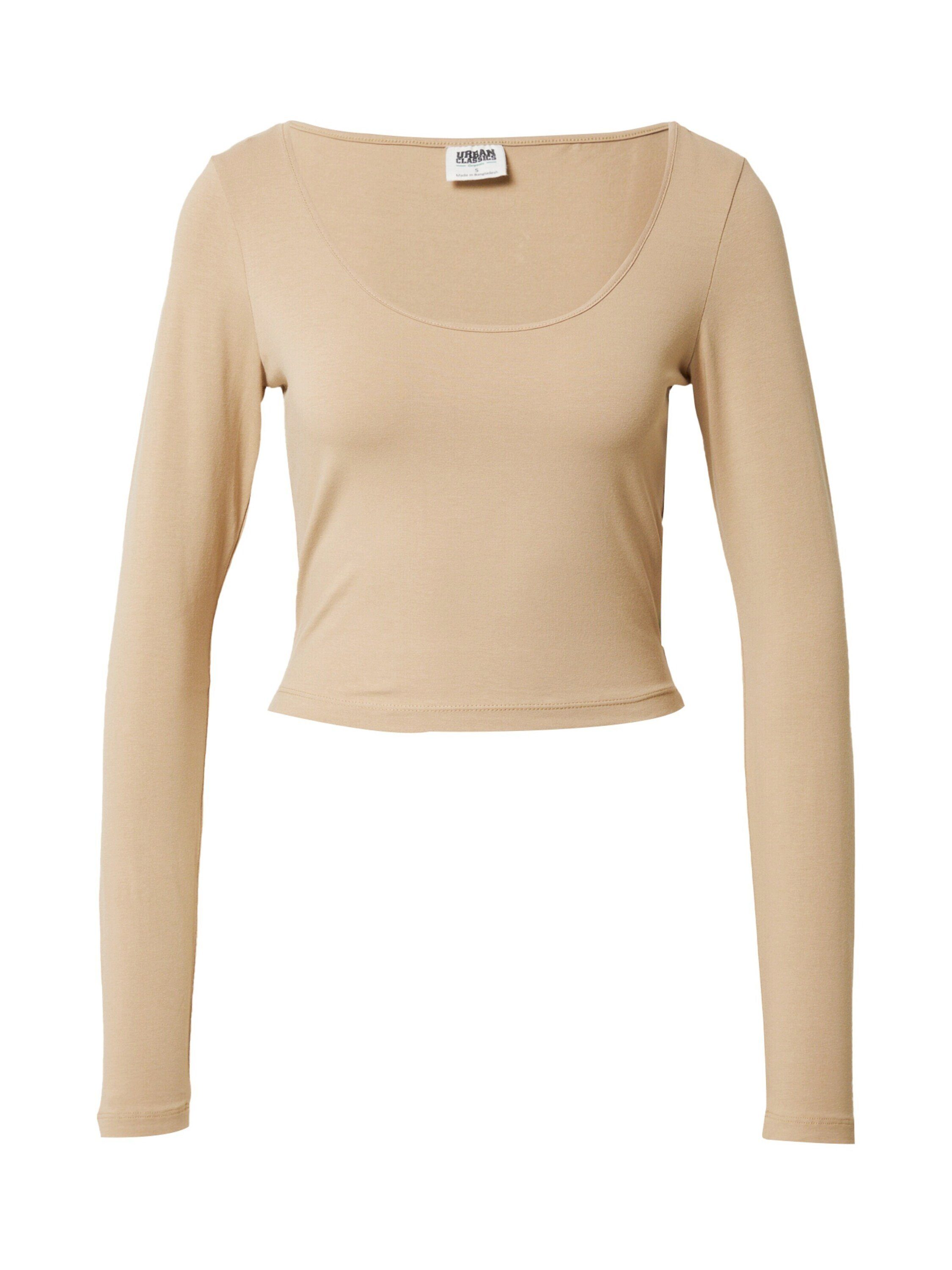 URBAN CLASSICS Langarmshirt (1-tlg) Plain/ohne Details, Geschmeidiger Griff | Sweatshirts