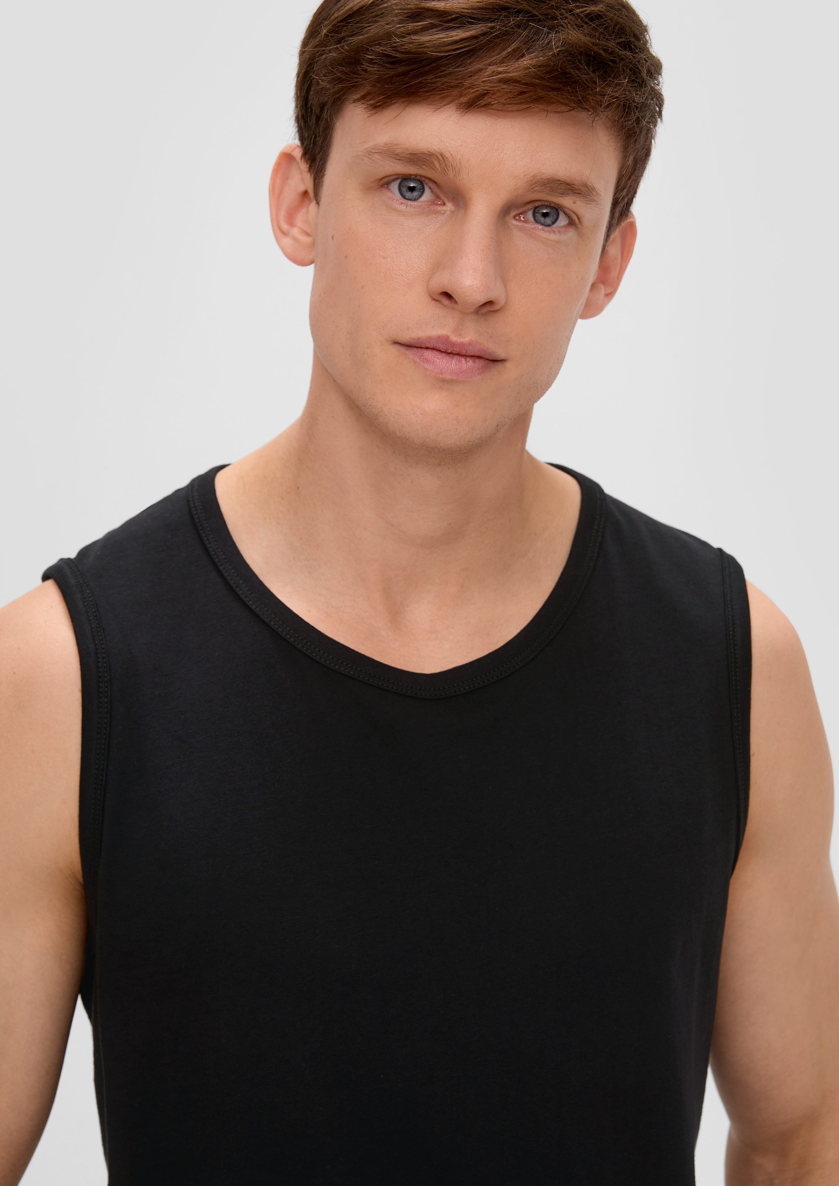 s.Oliver Kurzarmshirt Tanktop im 2er-Pack günstig online kaufen