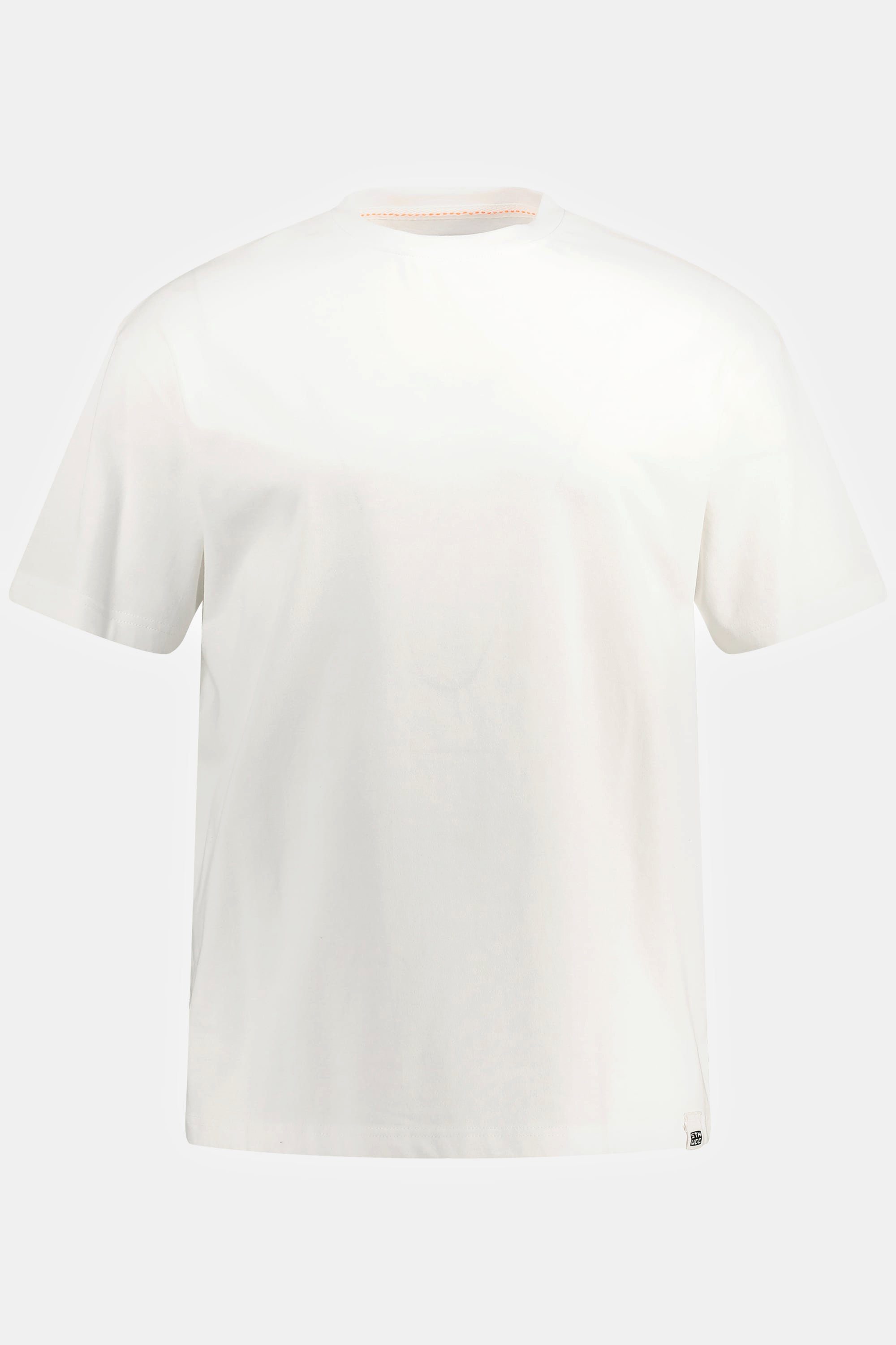 Rücken-Print T-Shirt Halbarm STHUGE T-Shirt STHUGE oversized