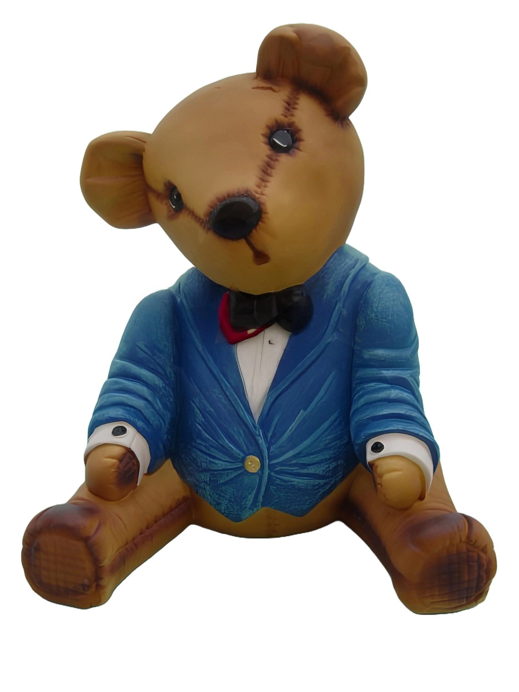 Skulptur Neue Deko-Figur in Form eines Designer-Teddybären - Statue Skulptur