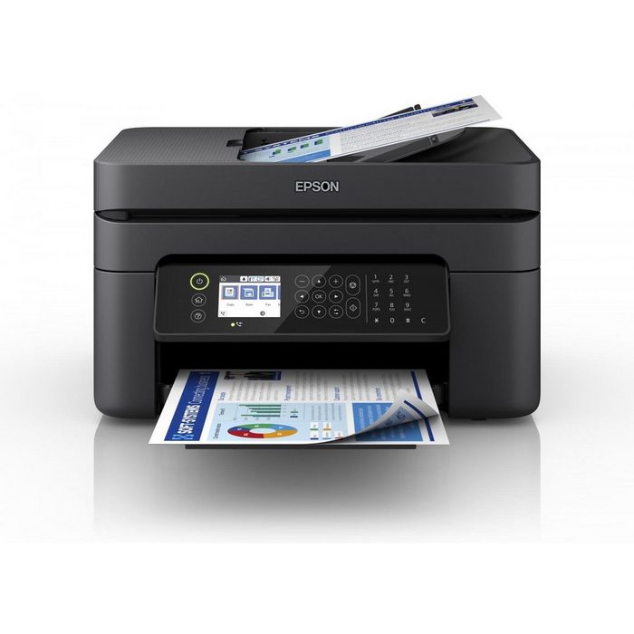 Epson WF-2850DWF Multifunktionsdrucker (WLAN (Wi-Fi) Wi-Fi Direct Tintenstrahldrucker 4-in-1 Fax Scanner Kopierer WLAN ADF)