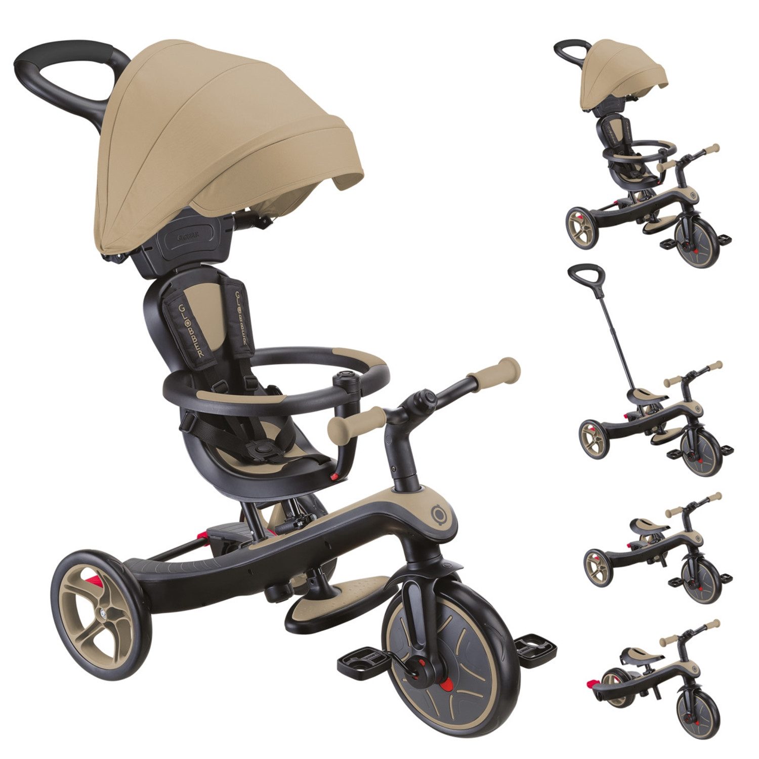 Globber Dreirad 634-231 GLOBBER EXPLORER TRIKE 4in1 sand
