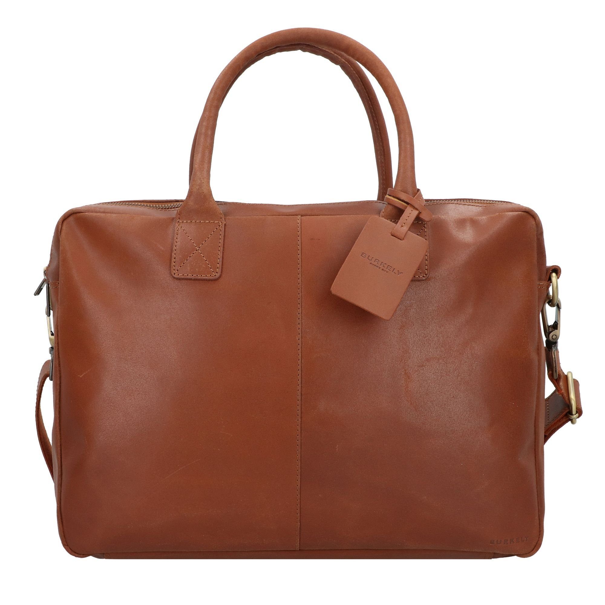 Burkely Aktentasche Vintage, Leder