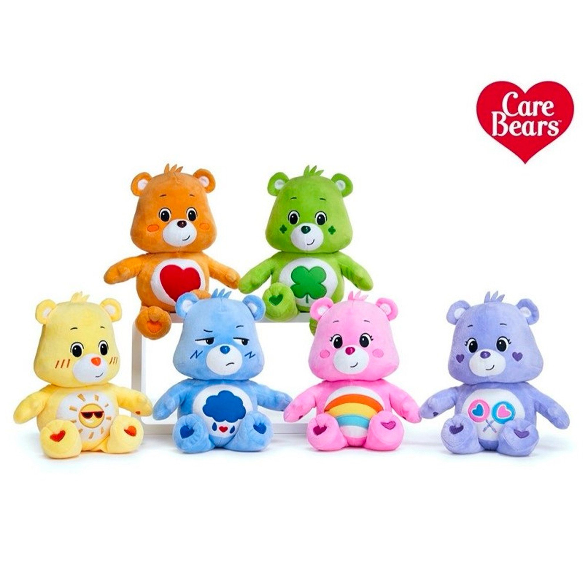 Whitehouse Leisure International Ltd Plüschfigur Sonnenscheinbärchi - Sunshine Bear (28 cm) - Glücksbärchis