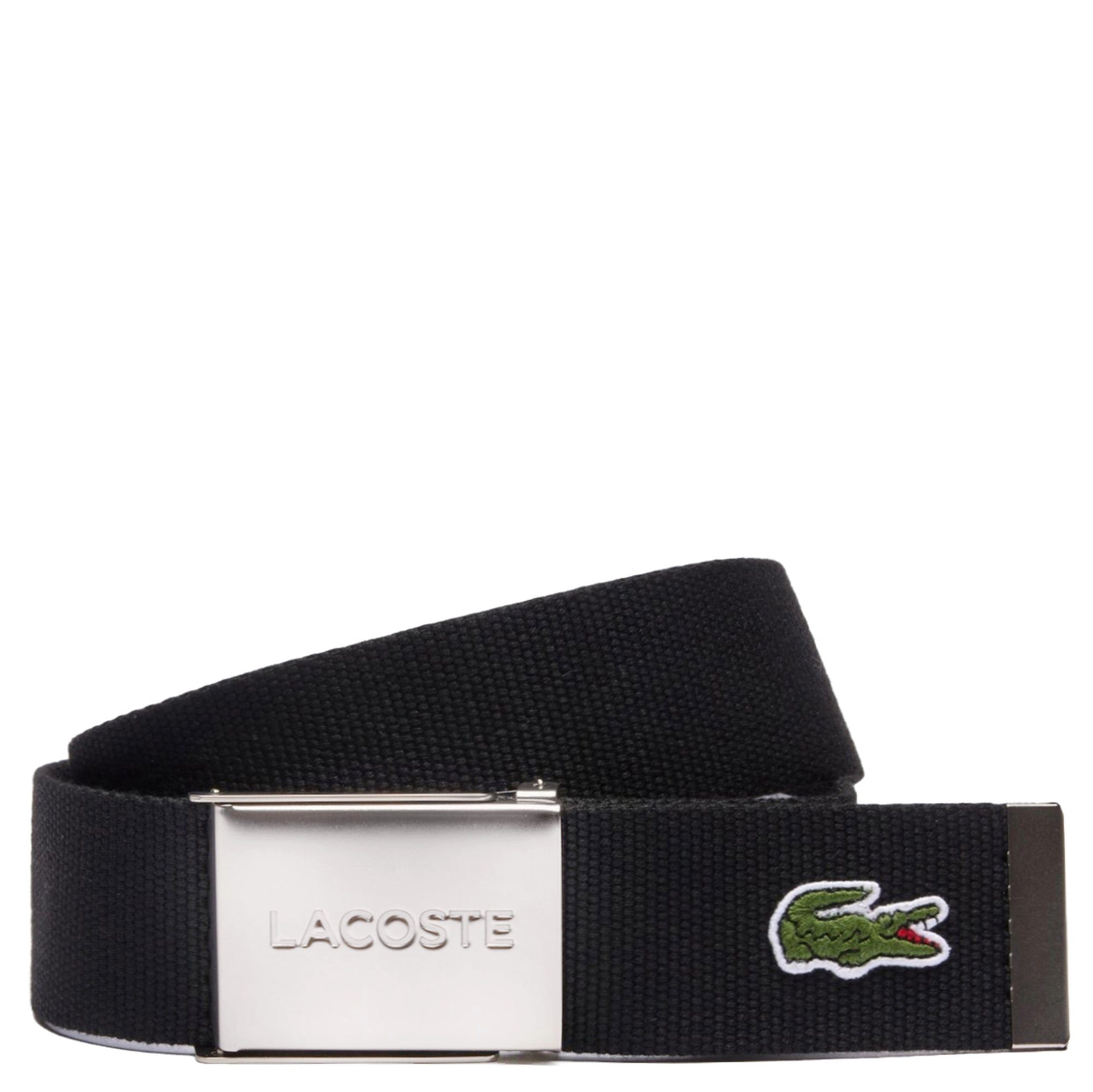 Lacoste Ledergürtel L.12.12 Concept - Gürtel 4 cm (black, 110 cm) günstig online kaufen