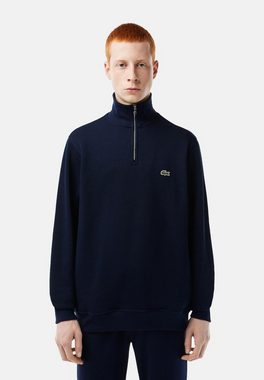 Lacoste Troyer Pullover Sweatshirt mit Stehkragen und (1-tlg)