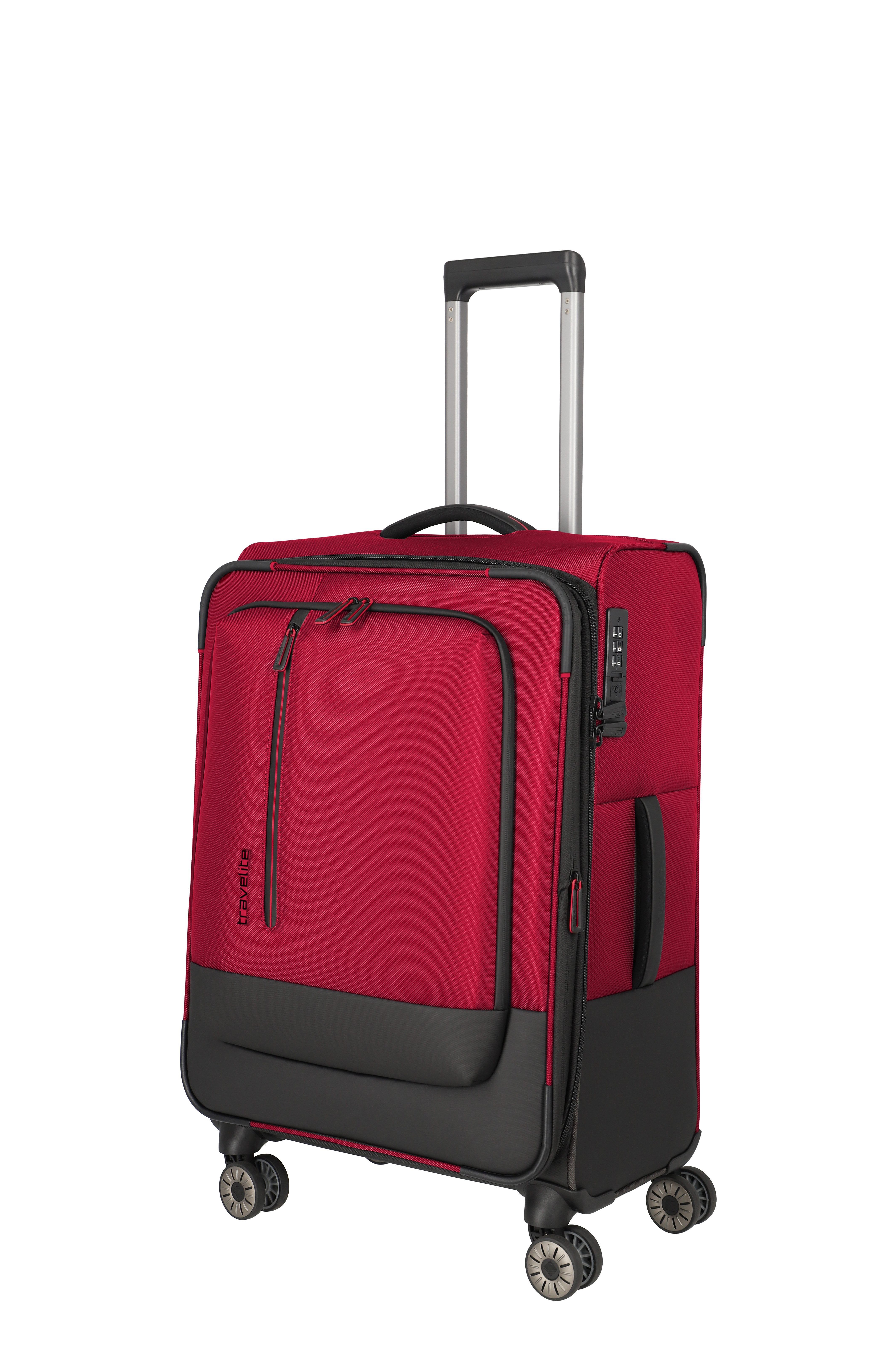 travelite Weichgepäck-Trolley CROSSLITE Reisekoffer Weichgepäck, 4 Rollen, Koffer, mit TSA-Schloss, wasserabweisendes Material