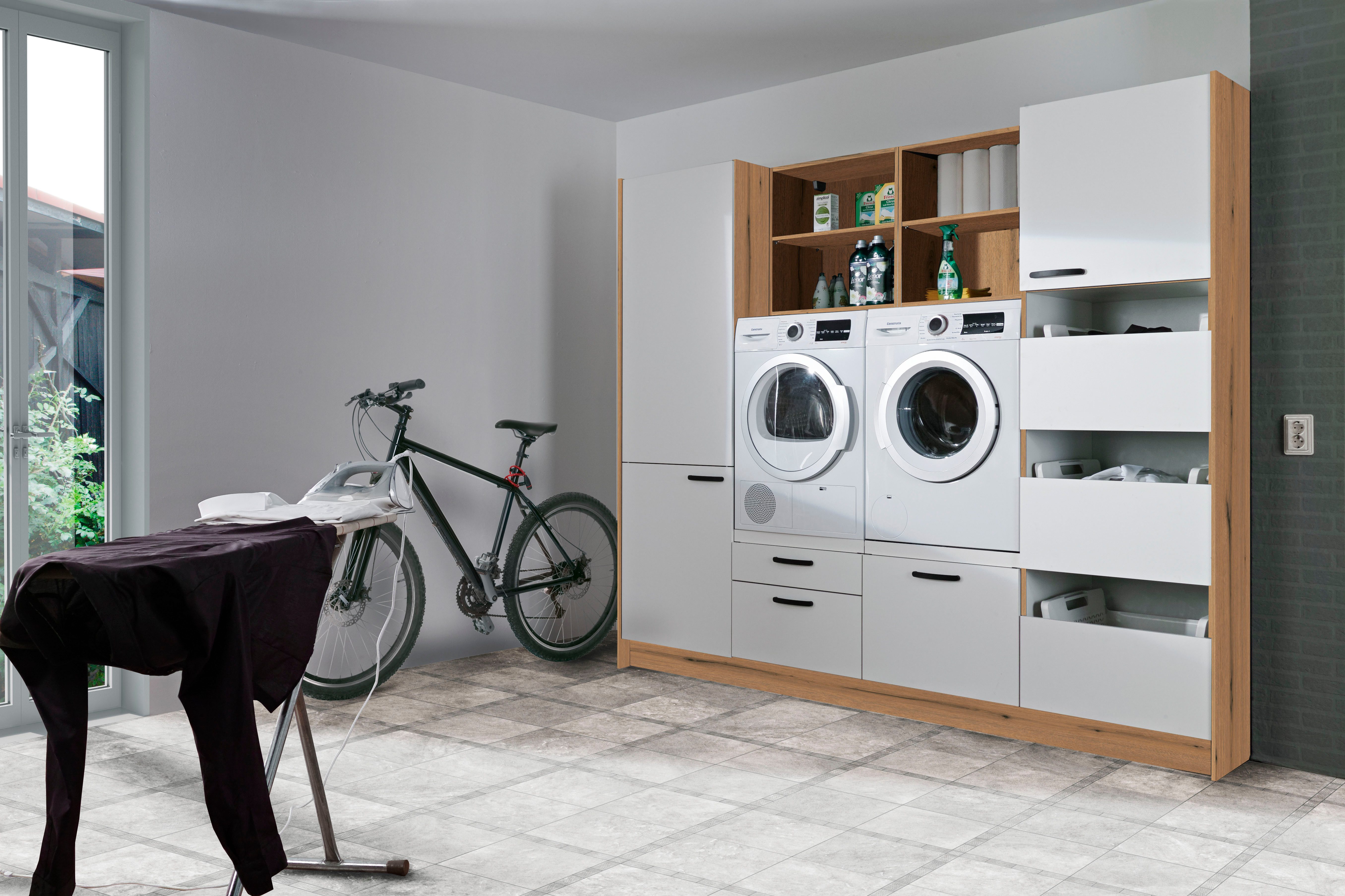 Express Küchen Schrank-Set Arta, (Komplett-Set, 9-St., ohne Geräte, vormontiert, mit Soft-Close-Funktion, Stellbreite 245 cm), ohne Geräte, vormontiert, mit Soft-Close-Funktion, Stellbreite 245cm