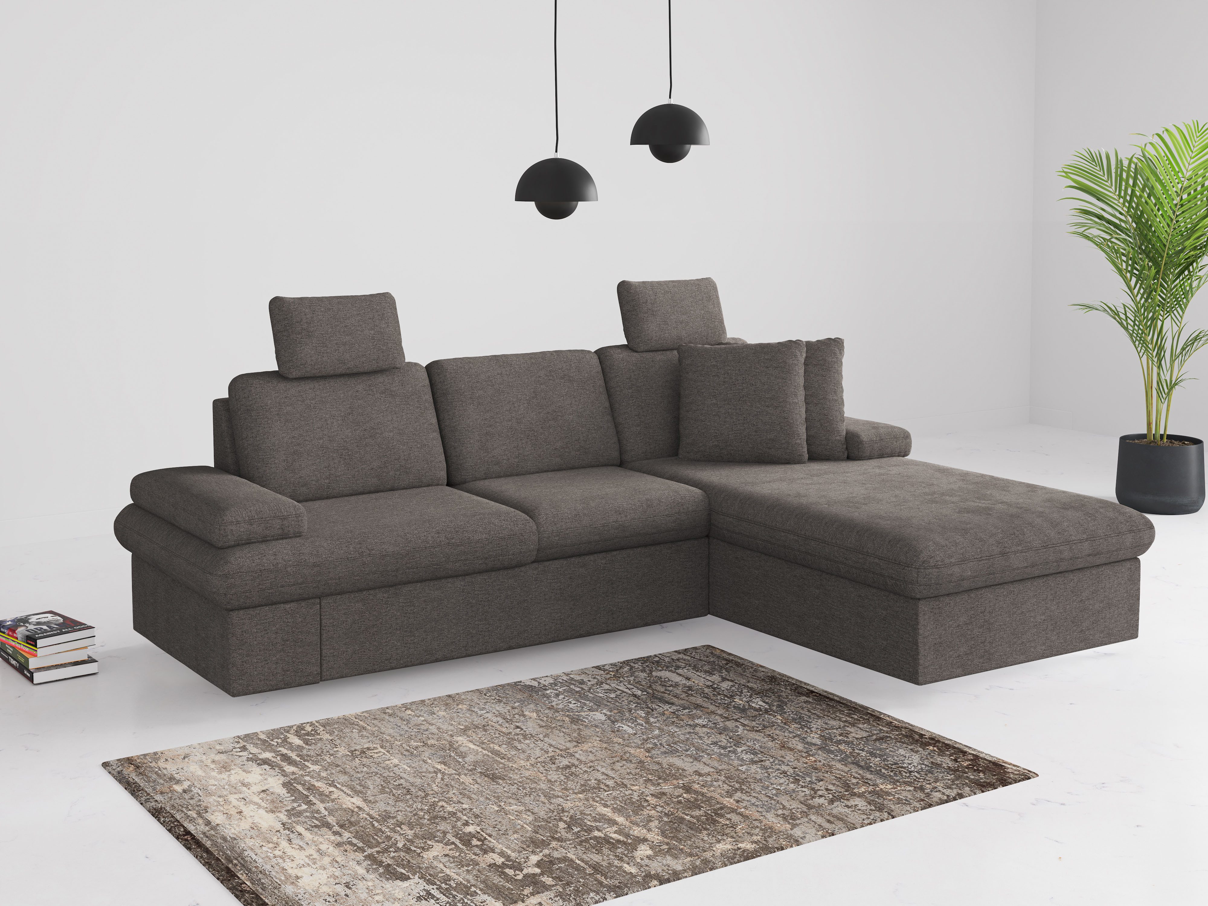 sit&more Ecksofa Moreno L-Form, B: 247 günstig online kaufen