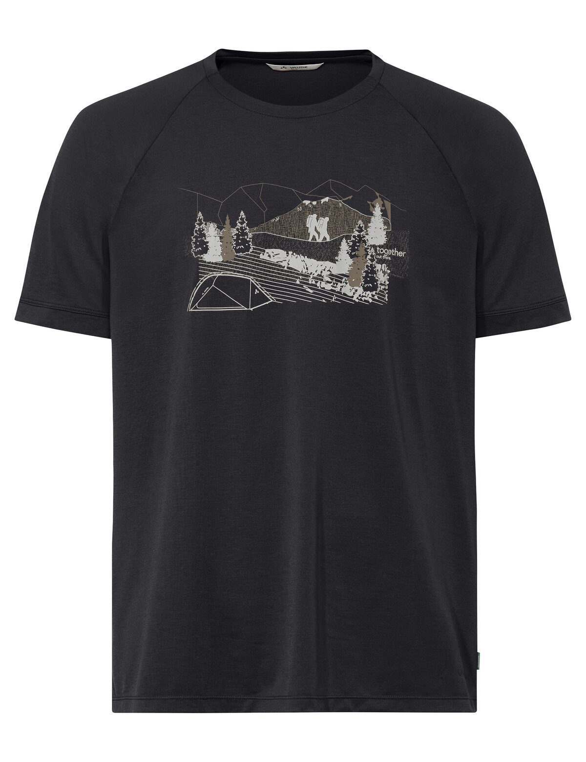 VAUDE T-Shirt Men's Gleann T-Shirt II (1-tlg) schnelltrocknendes und funktionelles Shirt