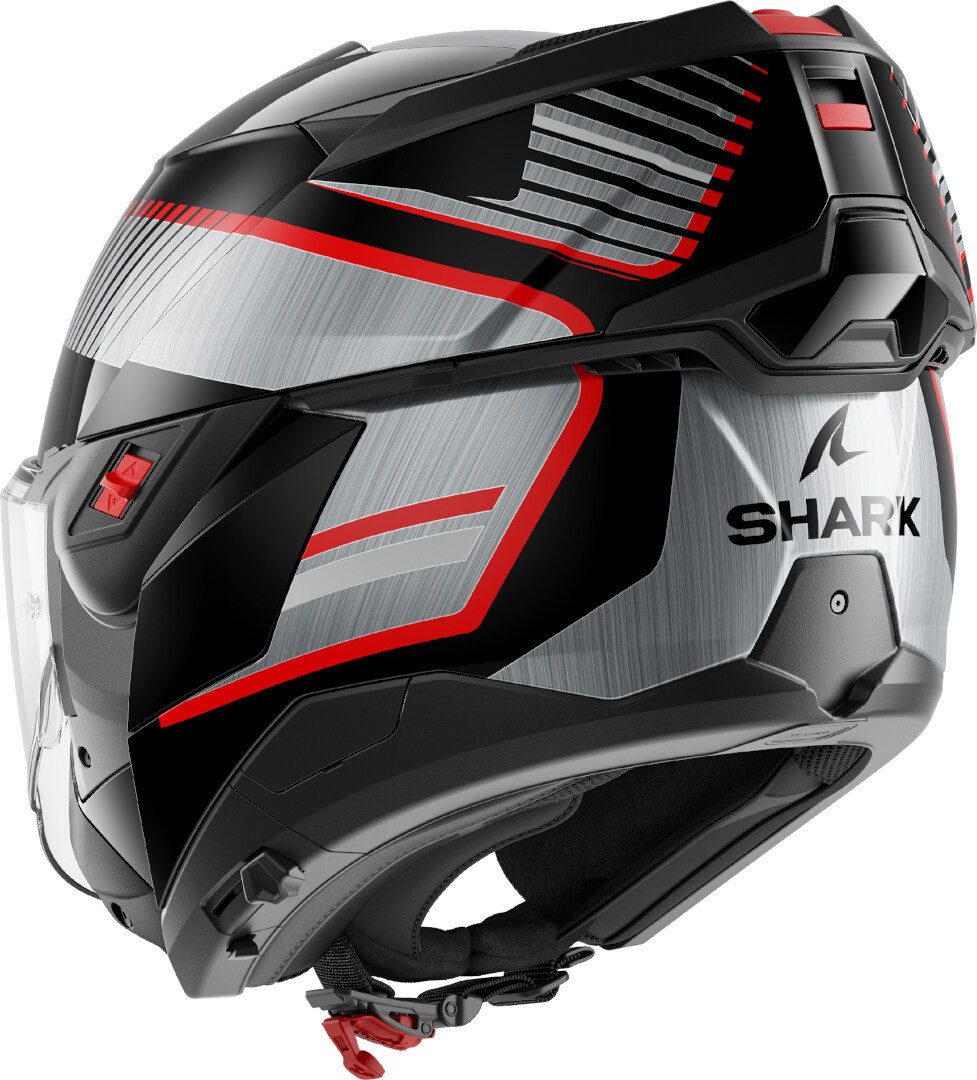 Shark Motorradhelm Oxo Sikter Klapphelm, integriertes Sonnenvisier