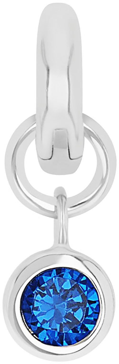 Amor Charm-Einhänger Geburtsstein, mit Zirkonia (synth) oder Stein (synth)