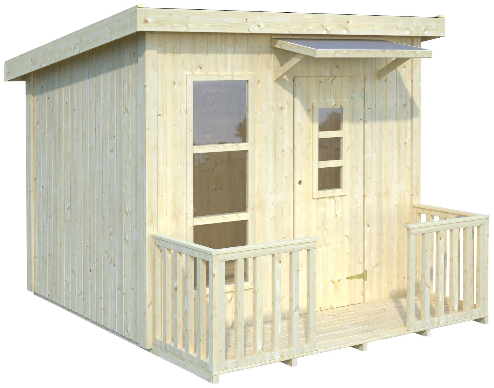 Palmako Spielhaus Harry 3,1 m², mit Terrasse