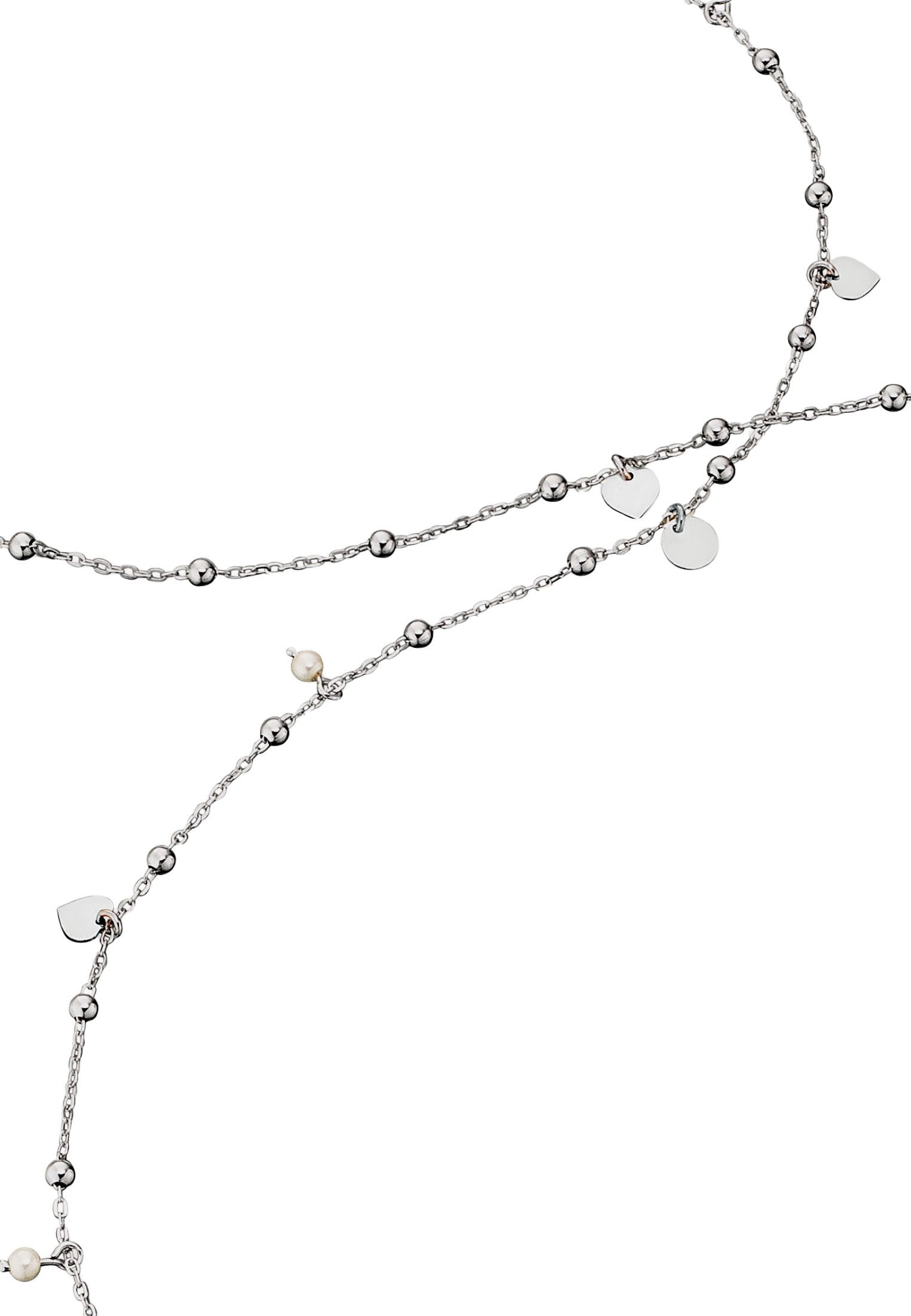 Engelsrufer Lange Kette Liljoy Kreise Herzen, Made in Germany - mit Perle ( günstig online kaufen