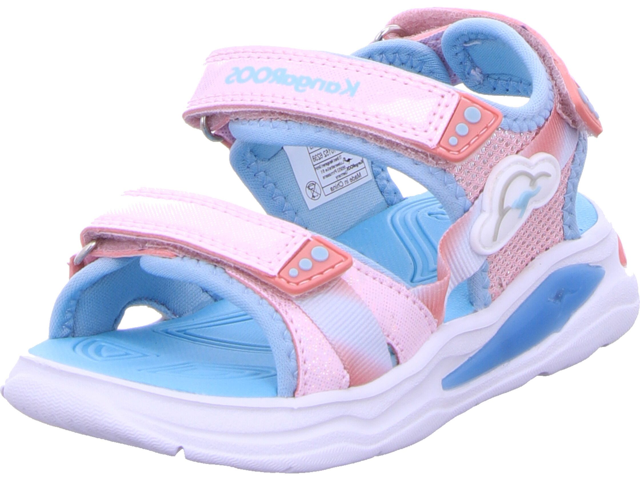 KangaROOS K-grobi sandalen voor kinderen, uniseks, Olive Sun Yellow, 25 EU KangaROOS K-grobi sandalen voor kinderen, uniseks, Olive Sun Yellow, 25 EU
