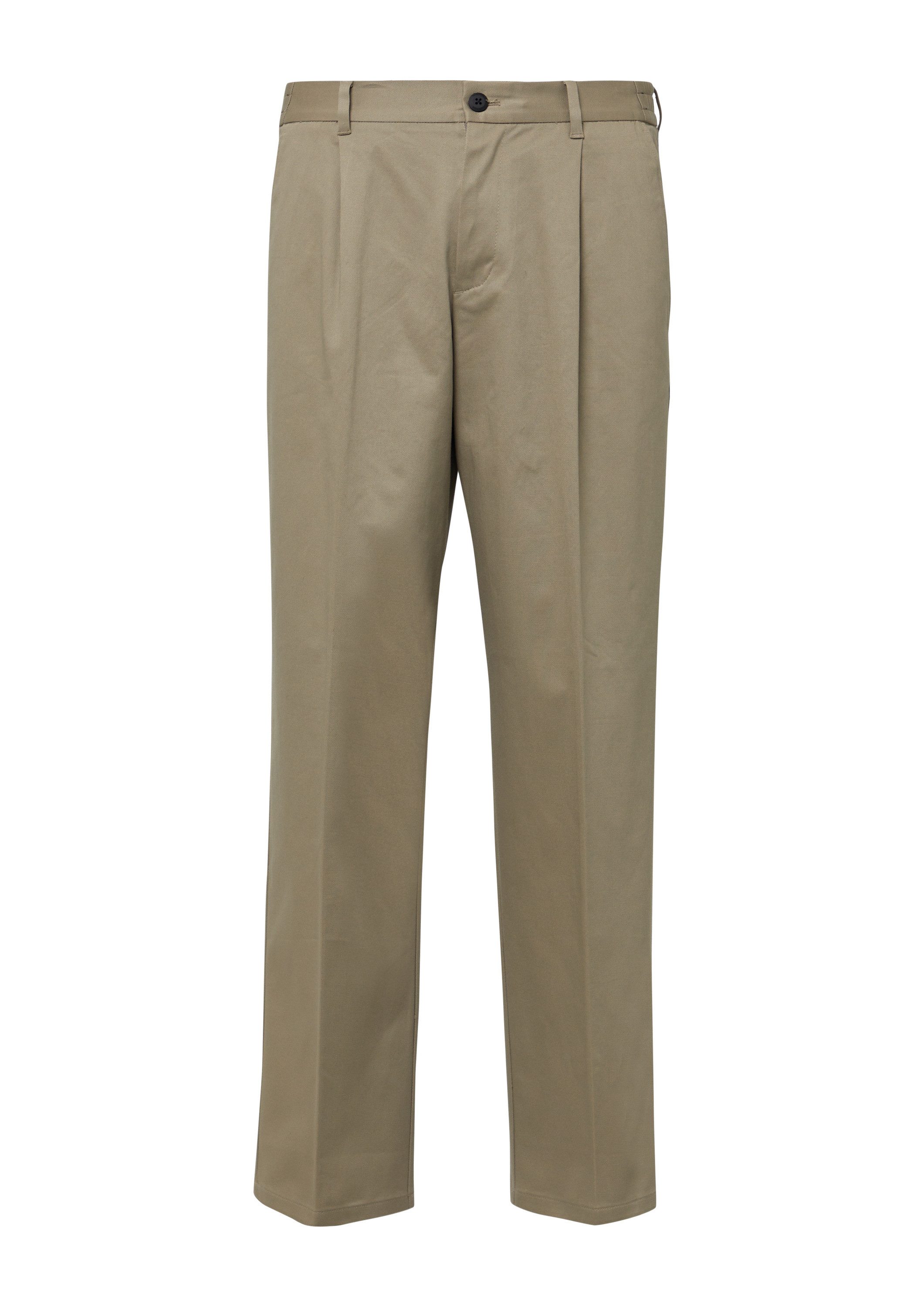 s.Oliver Chinos Hose Wide-Leg-Hose mit Elastikbund günstig online kaufen