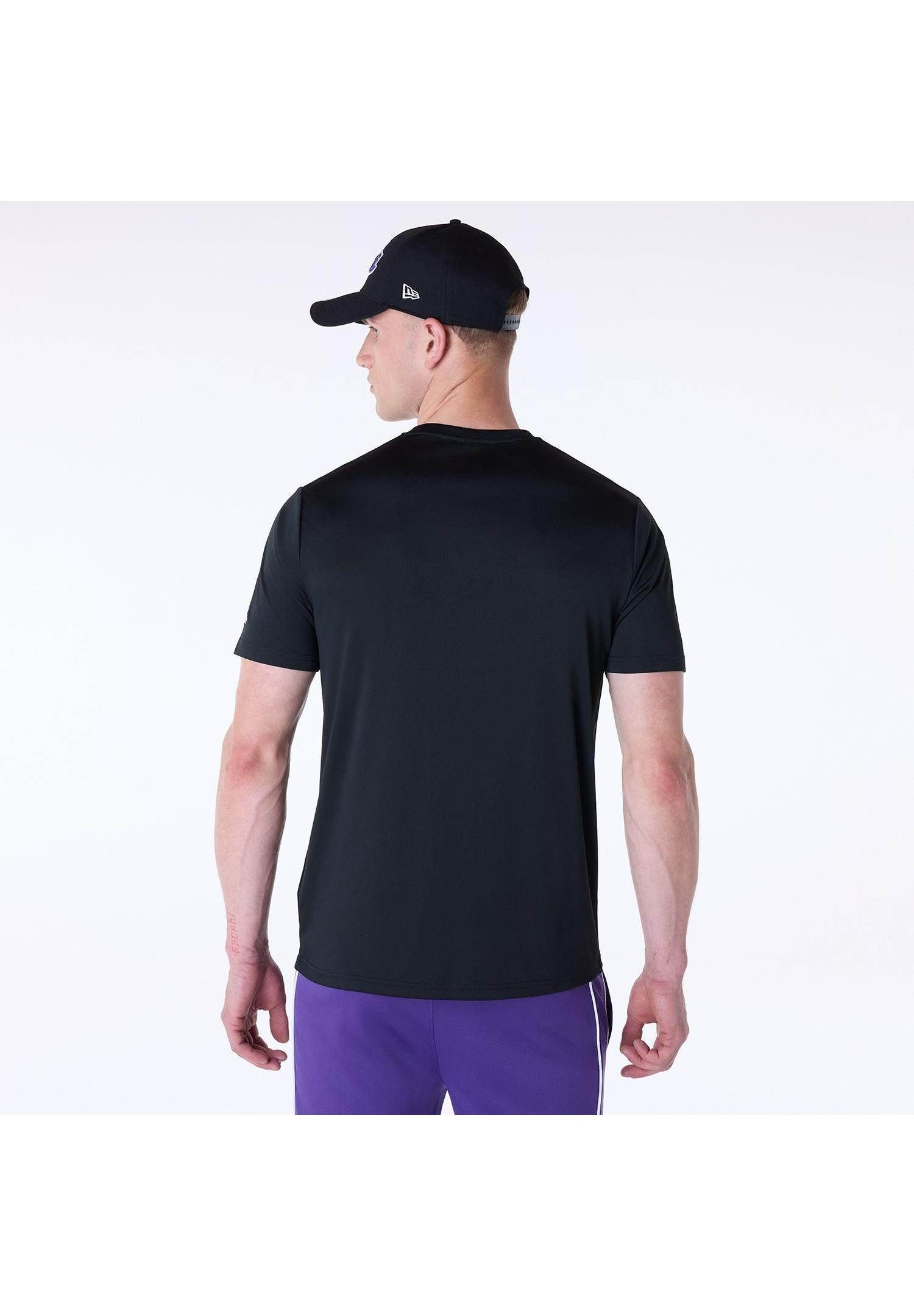 New Era T-Shirt Los Angeles Lakers New Era NBA Essentials Tee T-Shirt Schwarz (1-tlg)