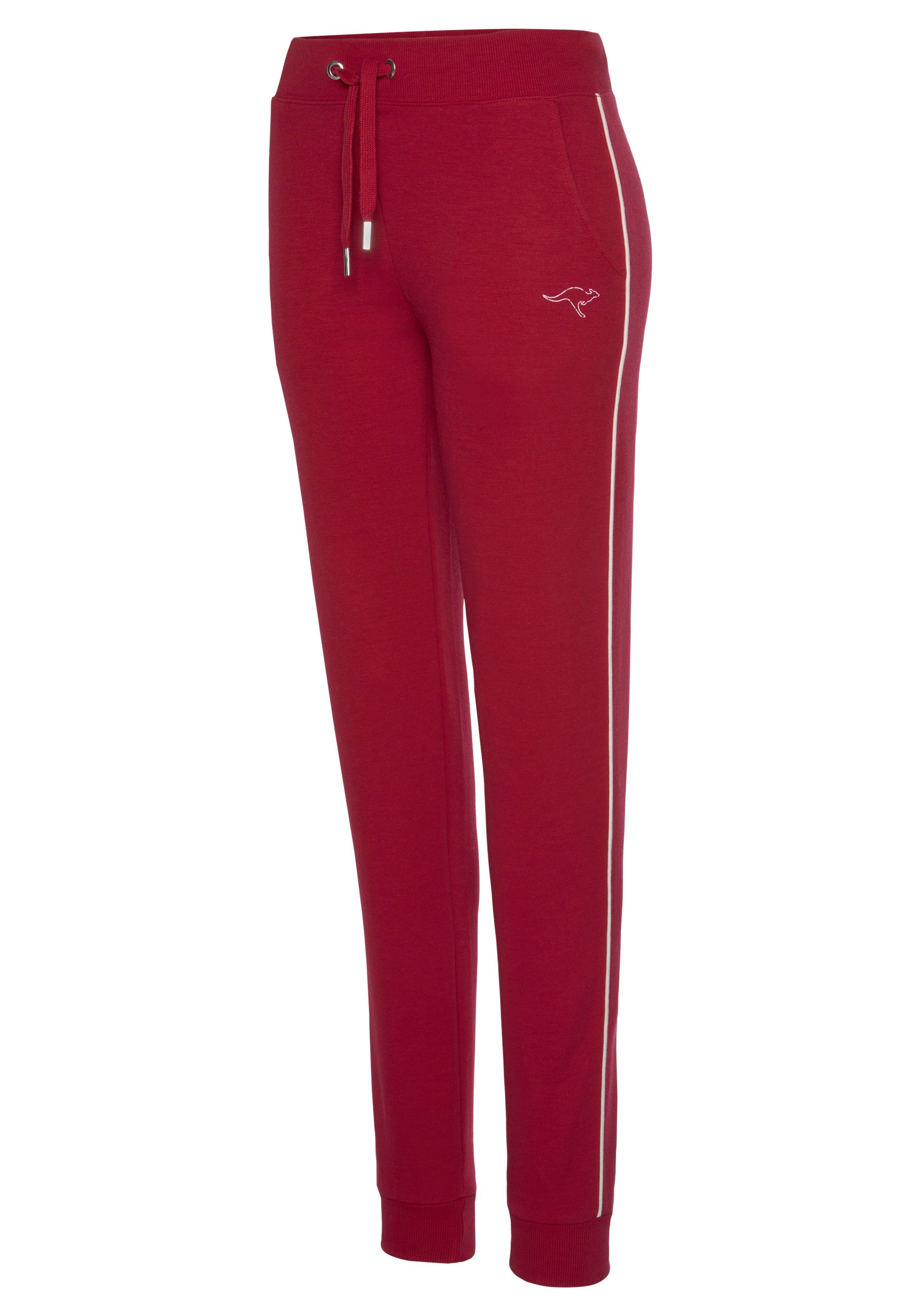 KangaROOS Relaxhose mit kontrastfarbenem Piping, Loungewear