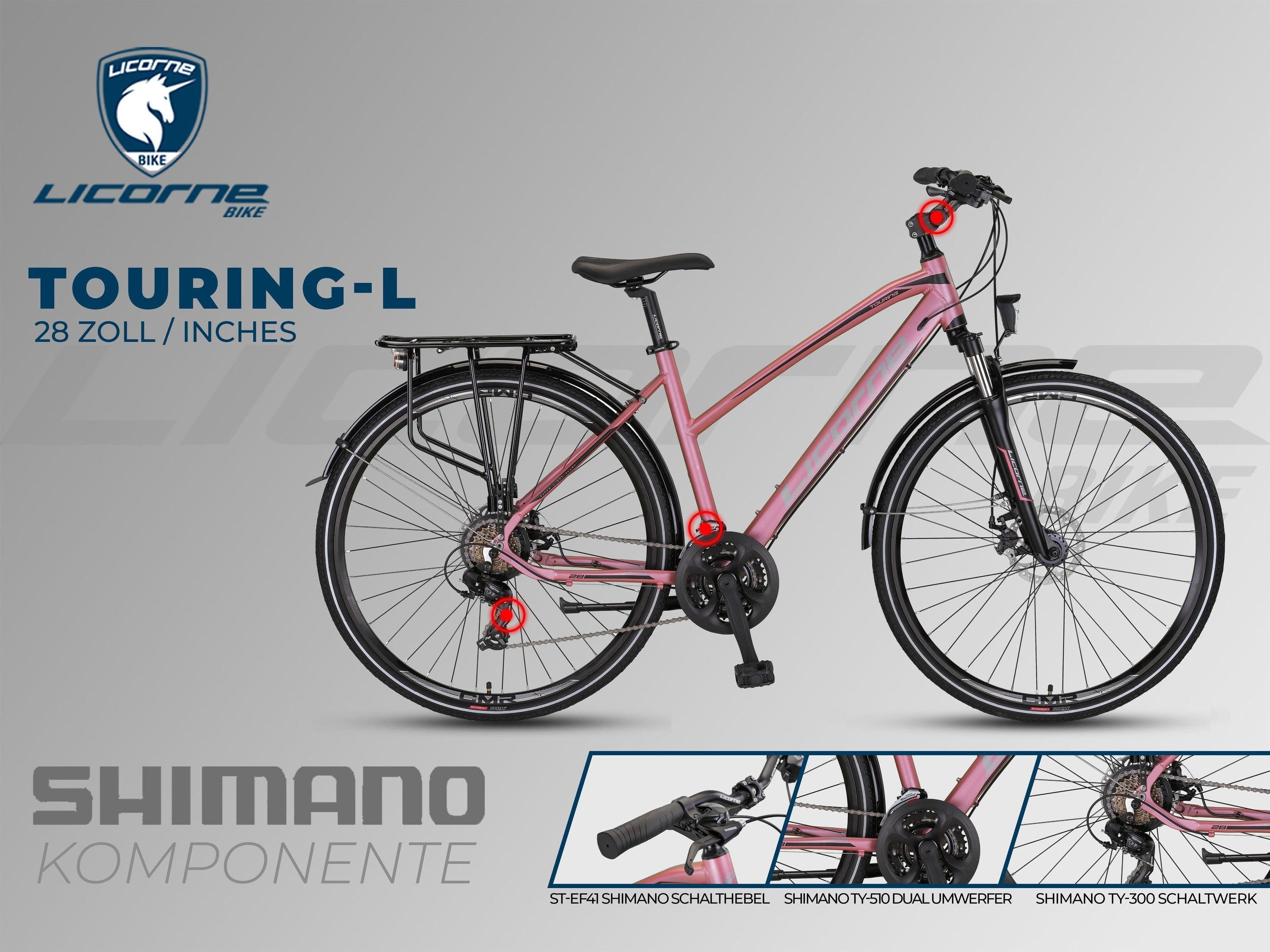 Licorne Bike Trekkingrad Touring