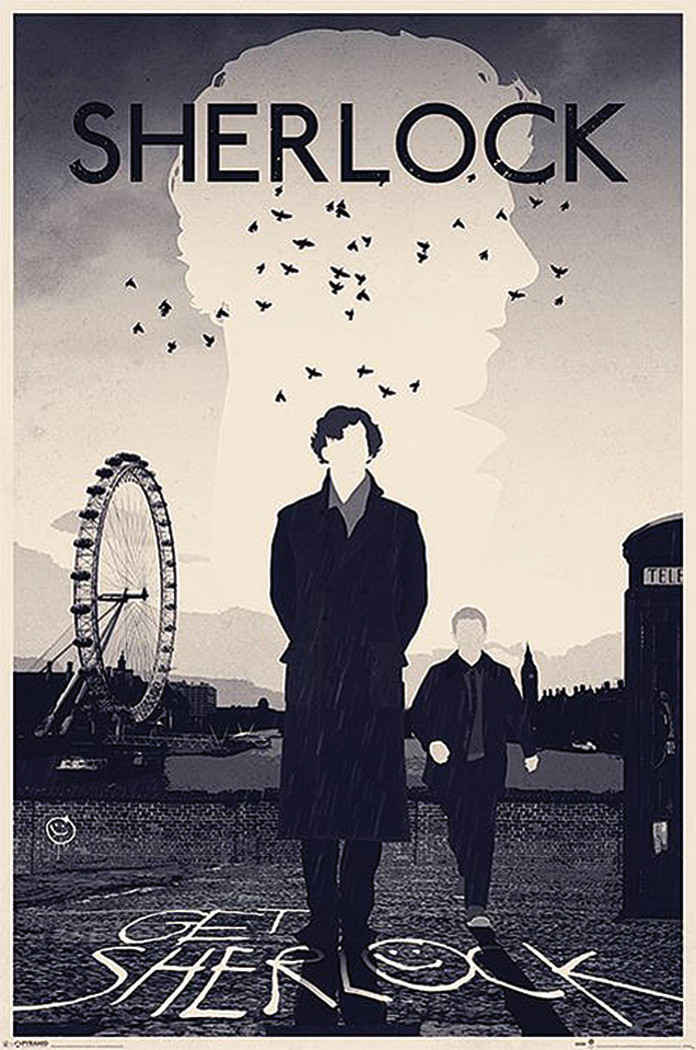 Close Up Poster Sherlock Poster Get Sherlock 61 x 91,5 cm