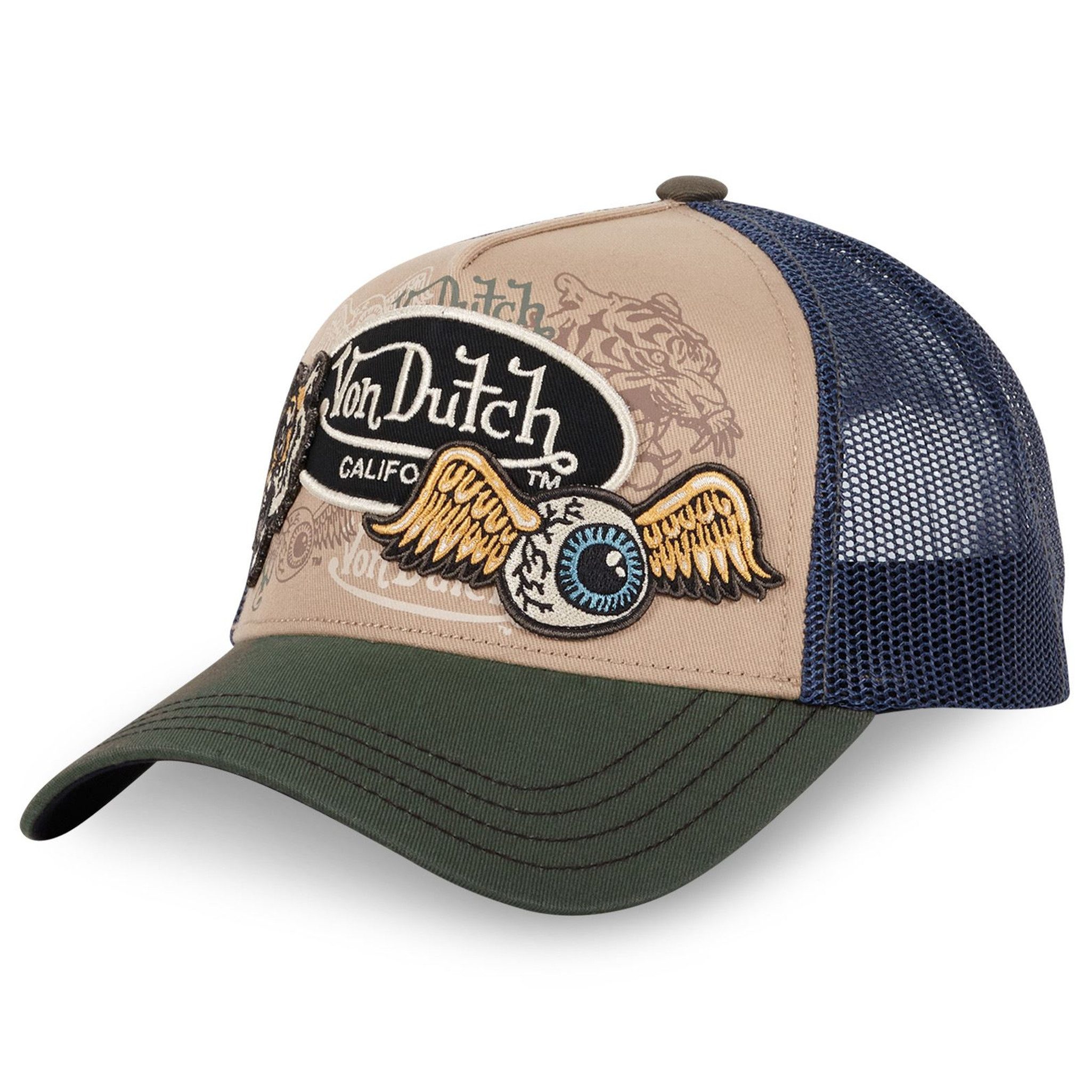 Von Dutch Trucker Cap Von Dutch Originals Trucker Cap - PATCHES (Basecap, Basecap, Meshcap, Trucker Kappe)