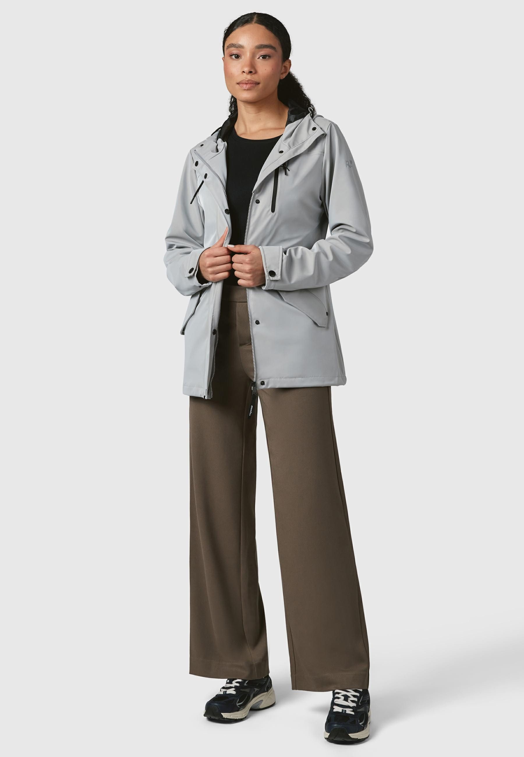 Ragwear Outdoorjacke Meast Rainy Wasserdichte Übergangsjacke mit geschweißten Nähten