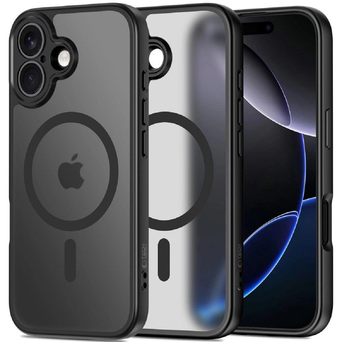 TECH PROTECT Bumper BasicMag Schutzhülle mit Magnetring