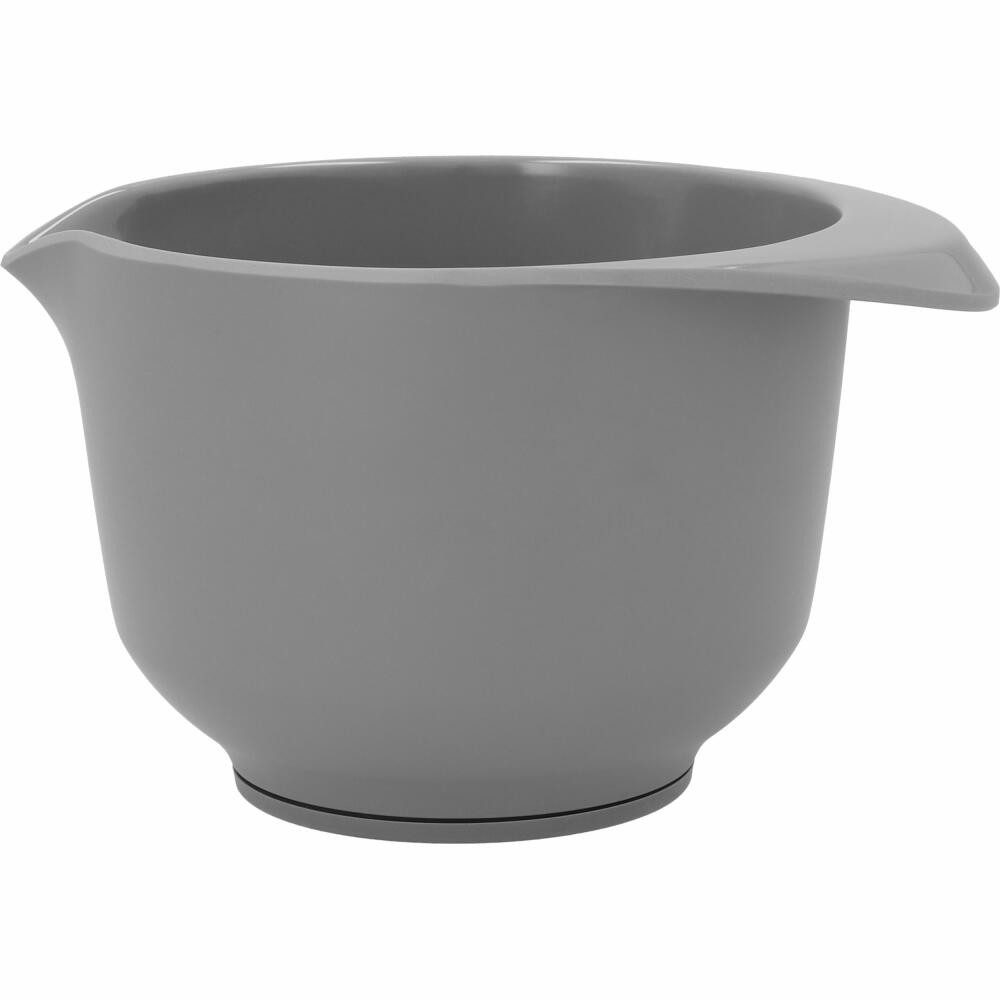 Birkmann Rührschüssel Colour Bowl Grau Matt 750 ml, Melamin