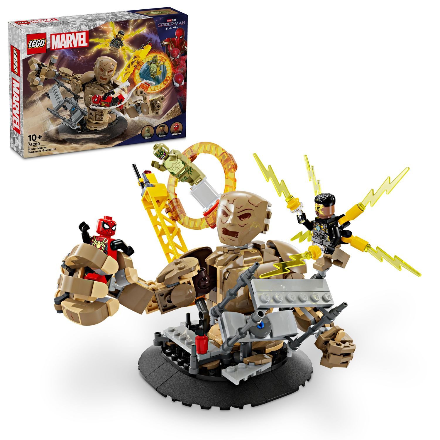 LEGO® Super Heroes Spider-Man vs. Sandman: Showdown Konstruktionsspielsteine, (Spider-Man vs. Sandman: Showdown, Klemmbausteine), Made in Europe