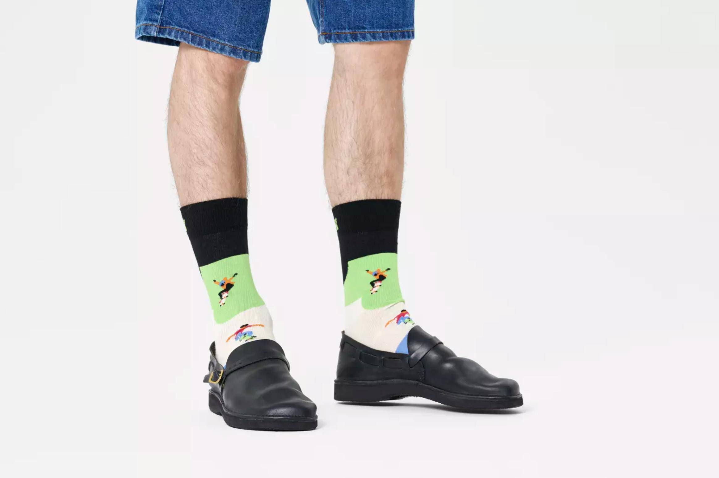 Happy Socks Freizeitsocken Skateboard Socken