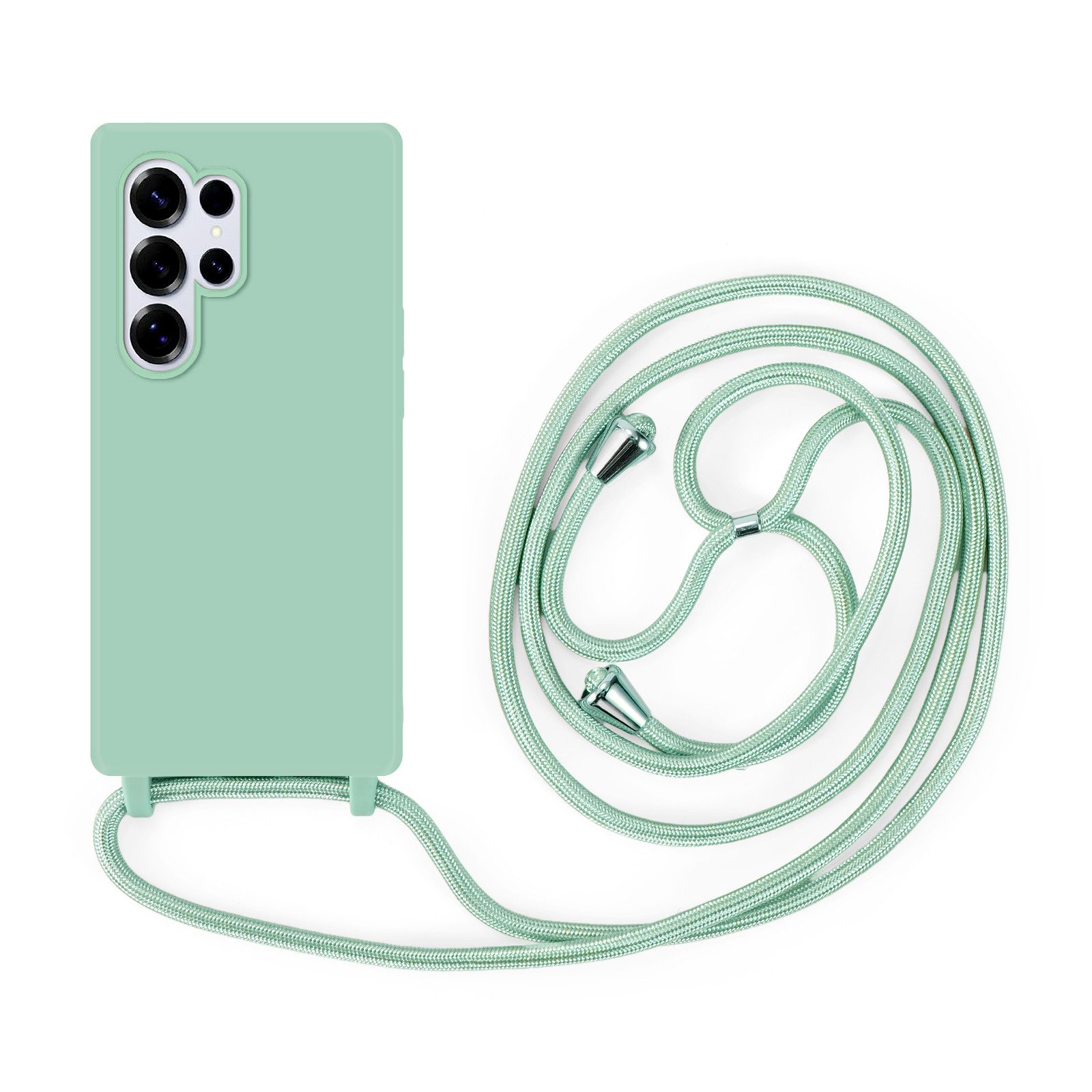 betterfon Handykette für Samsung Galaxy Handyhülle mit Band Kodel Hülle mit Kette, Hände frei – mit Silikonhülle & Schnur für flexiblen Alltag