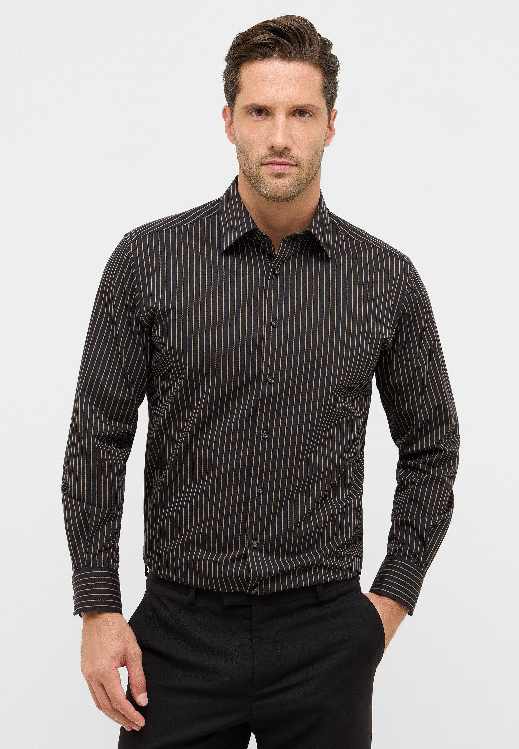 Eterna Langarmhemd MODERN FIT NON IRON (bügelfrei) günstig online kaufen