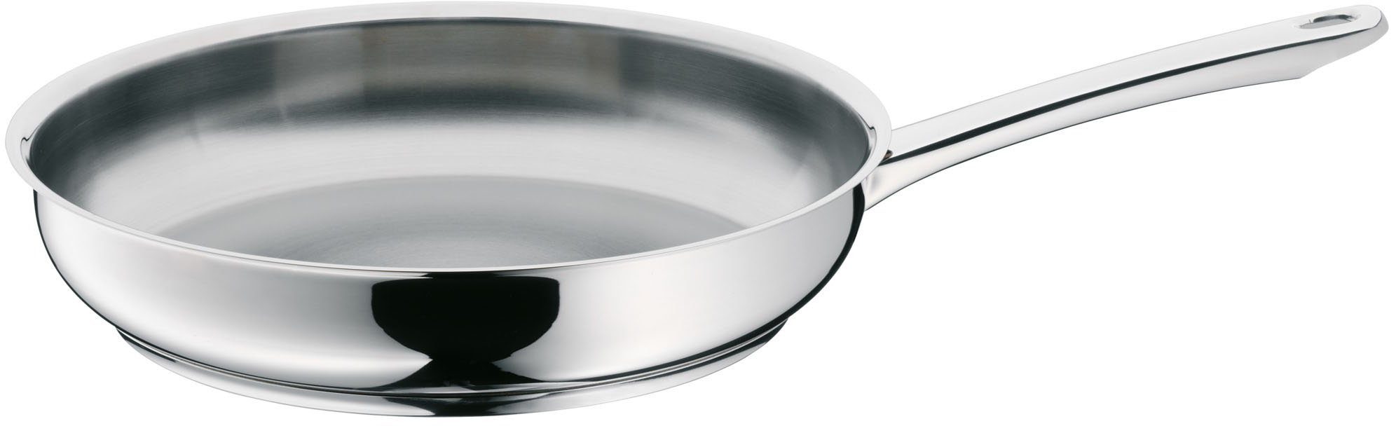 WMF Bratpfanne Profi, Cromargan® Edelstahl Rostfrei 18/10 (1-tlg), TransTherm-Allherdboden, optimale Wärmespeicherung /-verteilung