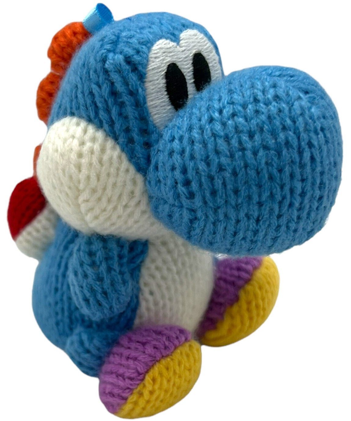 Nintendo amiibo Blauer Woll Yoshi (Wooly World, Switch, Wii U, 3DS) Switch-Controller