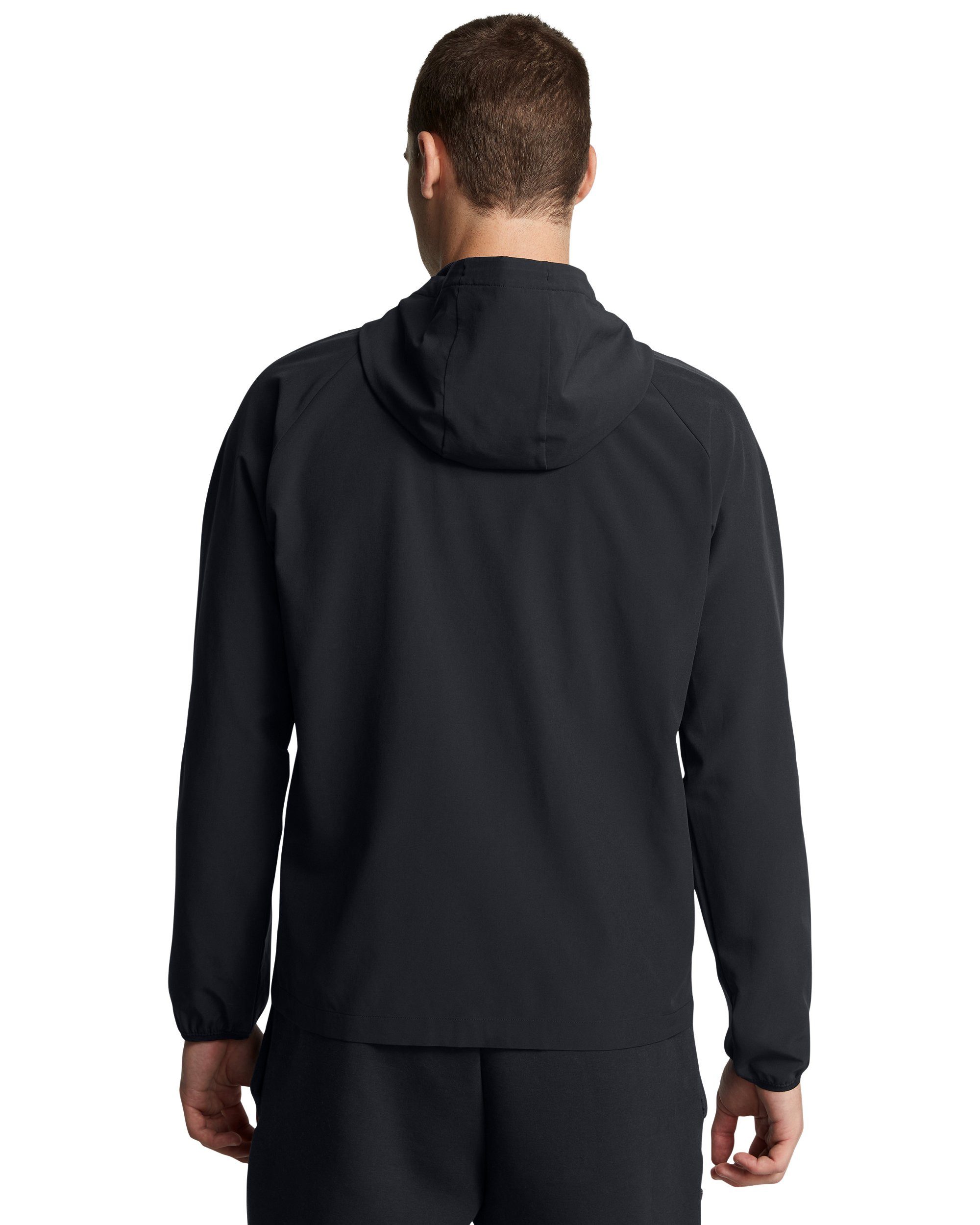 Under Armour® Windbreaker UA VIBE WOVEN JACKET sportlicher Windbreaker, mit Elasthan-Anteil, leichtes Material