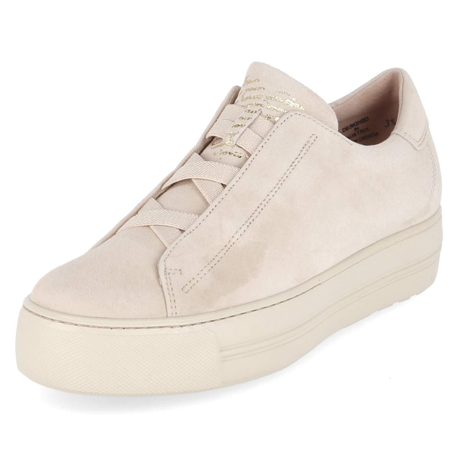 Paul Green Paul Green 5529-049 Damen Rauleder beige Schnürschuh günstig online kaufen