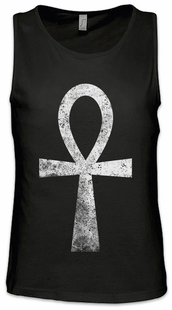 Tanktop Anch III Ärmelloses T-Shirt Ankh Henkelkreuz Lebensschleife