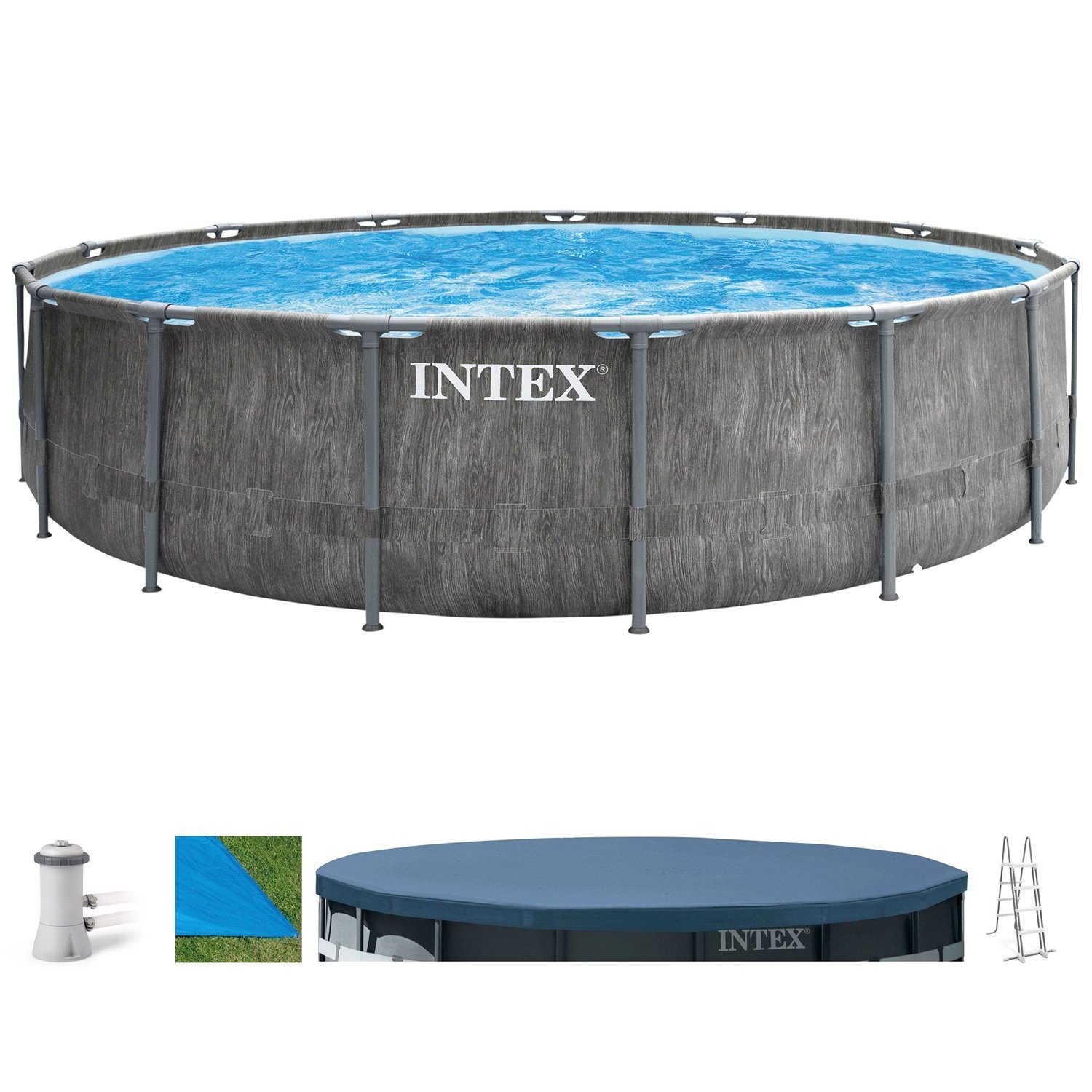 Intex Rundpool 26742GN Frame Pool Set günstig online kaufen