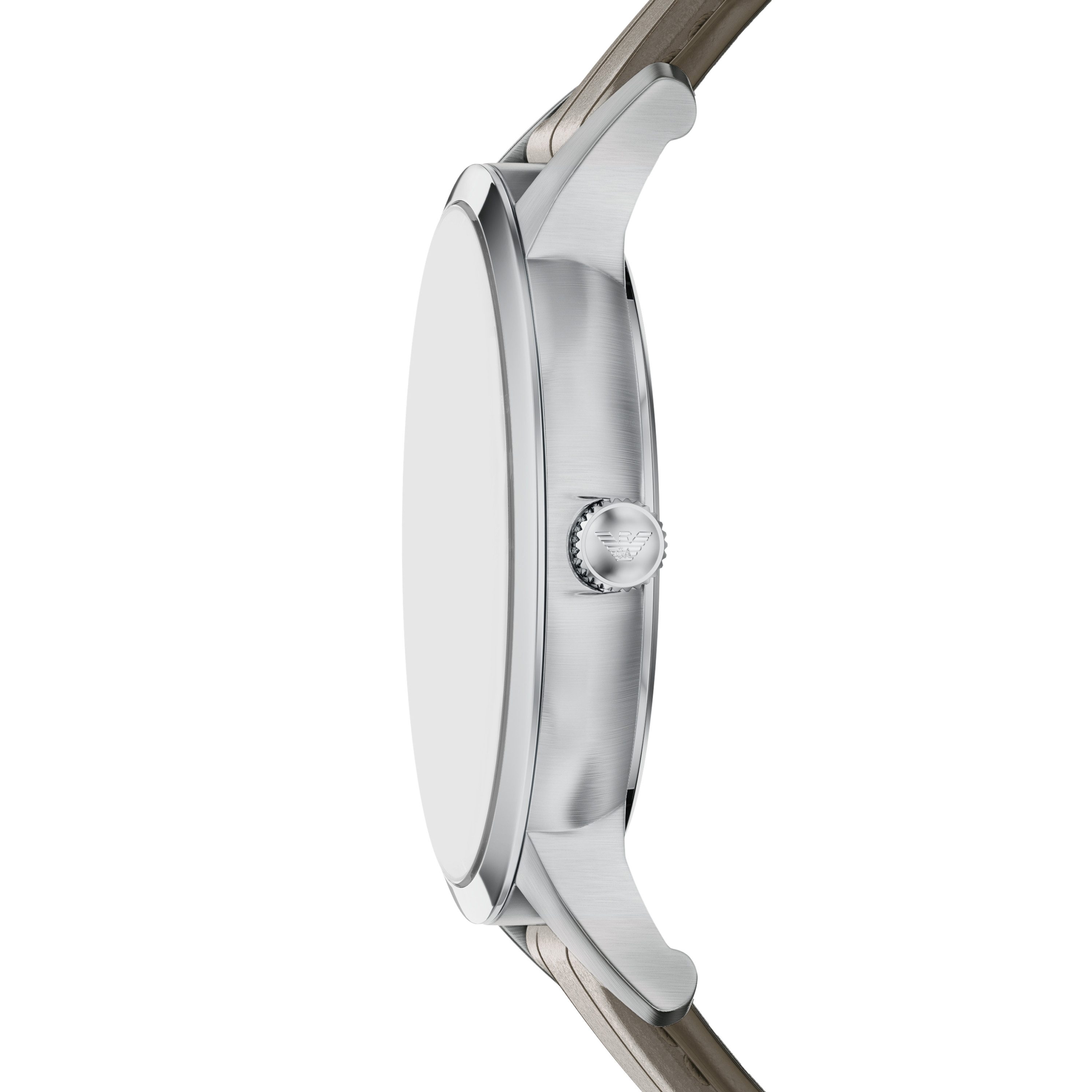 Emporio Armani Quarzuhr AR11823, Armbanduhr, Lederarmband, analog, Tag – Bild 2 von 4