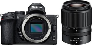 Nikon Kit Z 50 + 18–140 VR Systemkamera (18–140 VR, 20,9 MP, Bluetooth, WLAN)