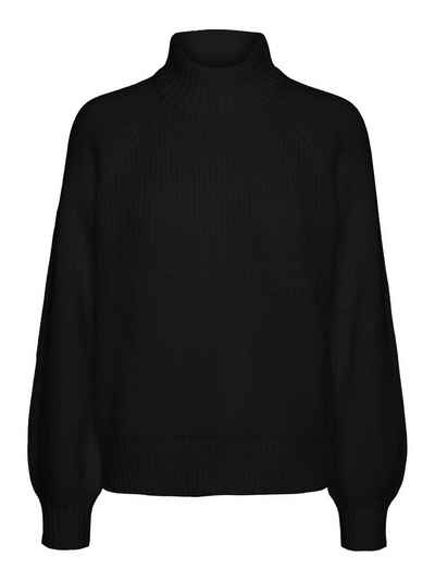 Noisy may Strickpullover »Kurzer Strickpullover Knitted Basic Stretch Sweater NMTIMMY« (1-tlg) 4228 in Schwarz