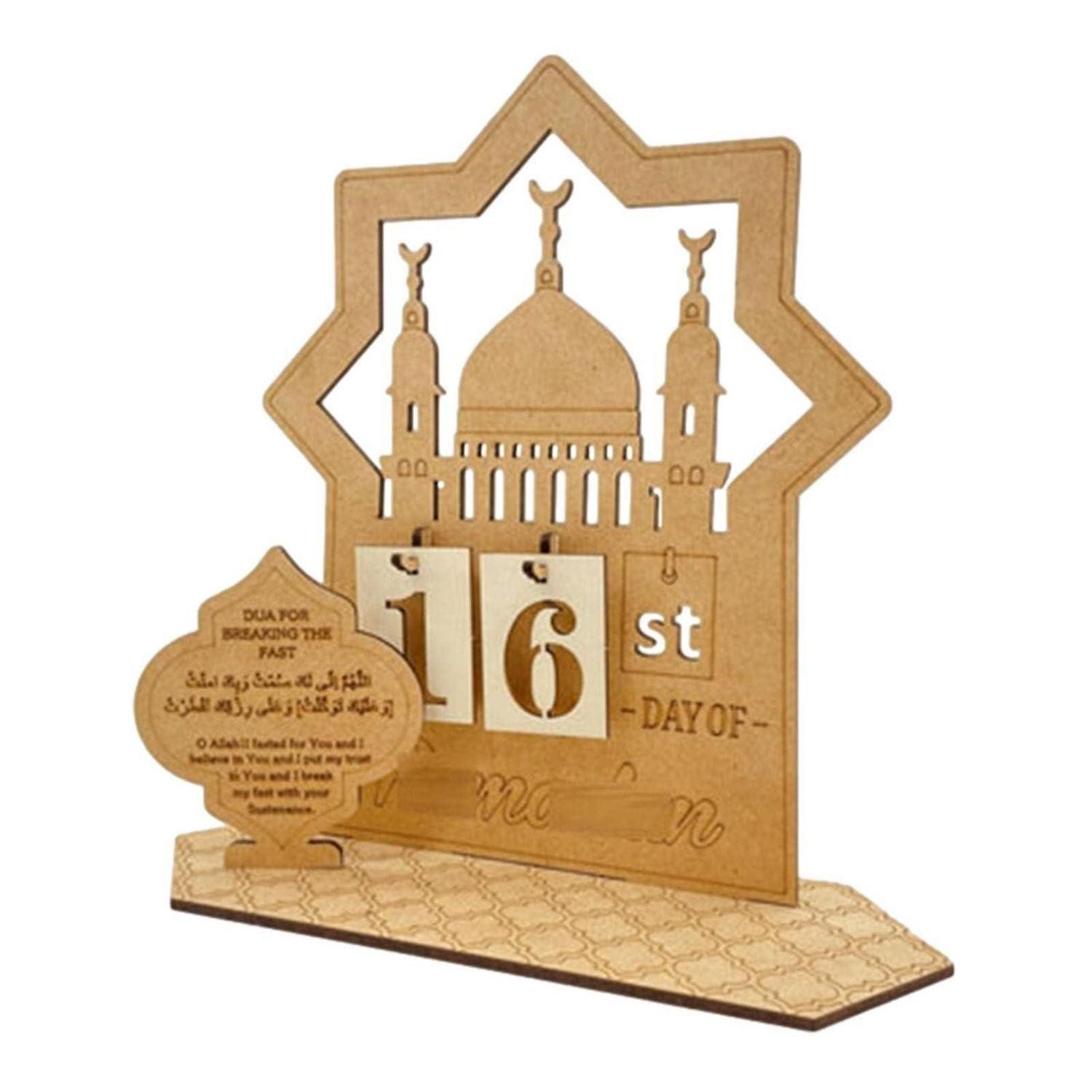 LuxusKollektion DIY-Adventskalender Ramadan Kalender Holz DIY Countdown 2024