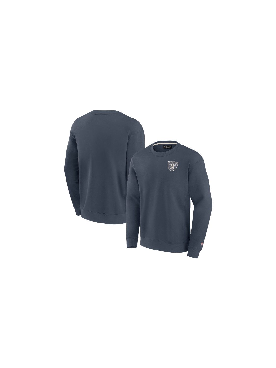 Las Vegas Raiders Sweatshirt Las Vegas Raiders Terrazzo Fleece Crew Sweatshirt