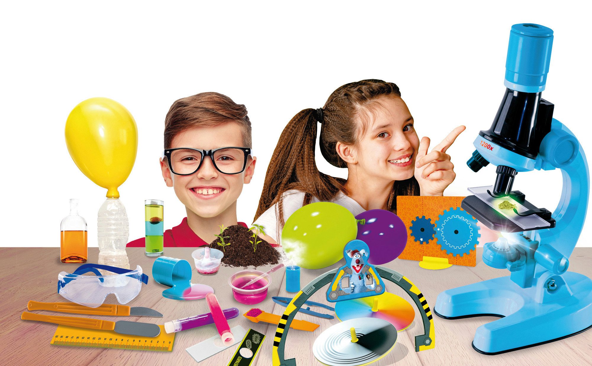 Lisciani Experiment Kit Woozle Goozle The Super Research Lab