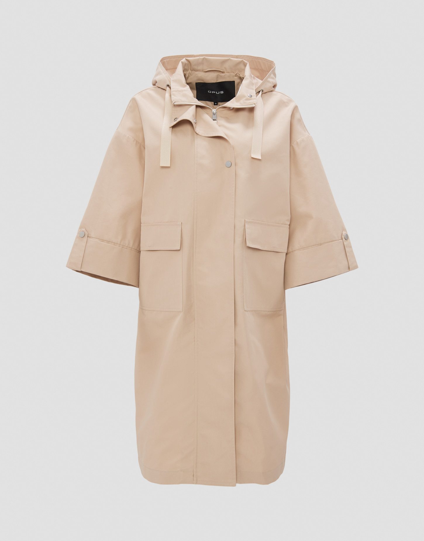 Parka Parka HILLA Oversize mit wasserabweisender Textur
